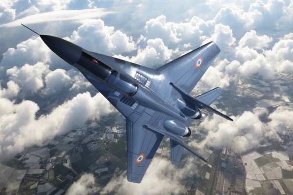 New Blue Aircraft Model